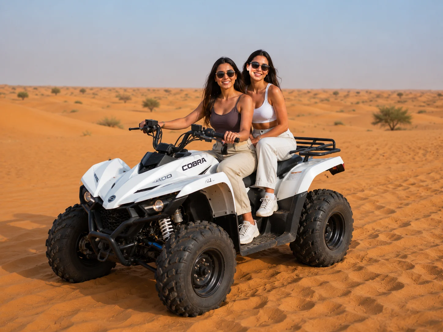 Quad Bike in Early Morning