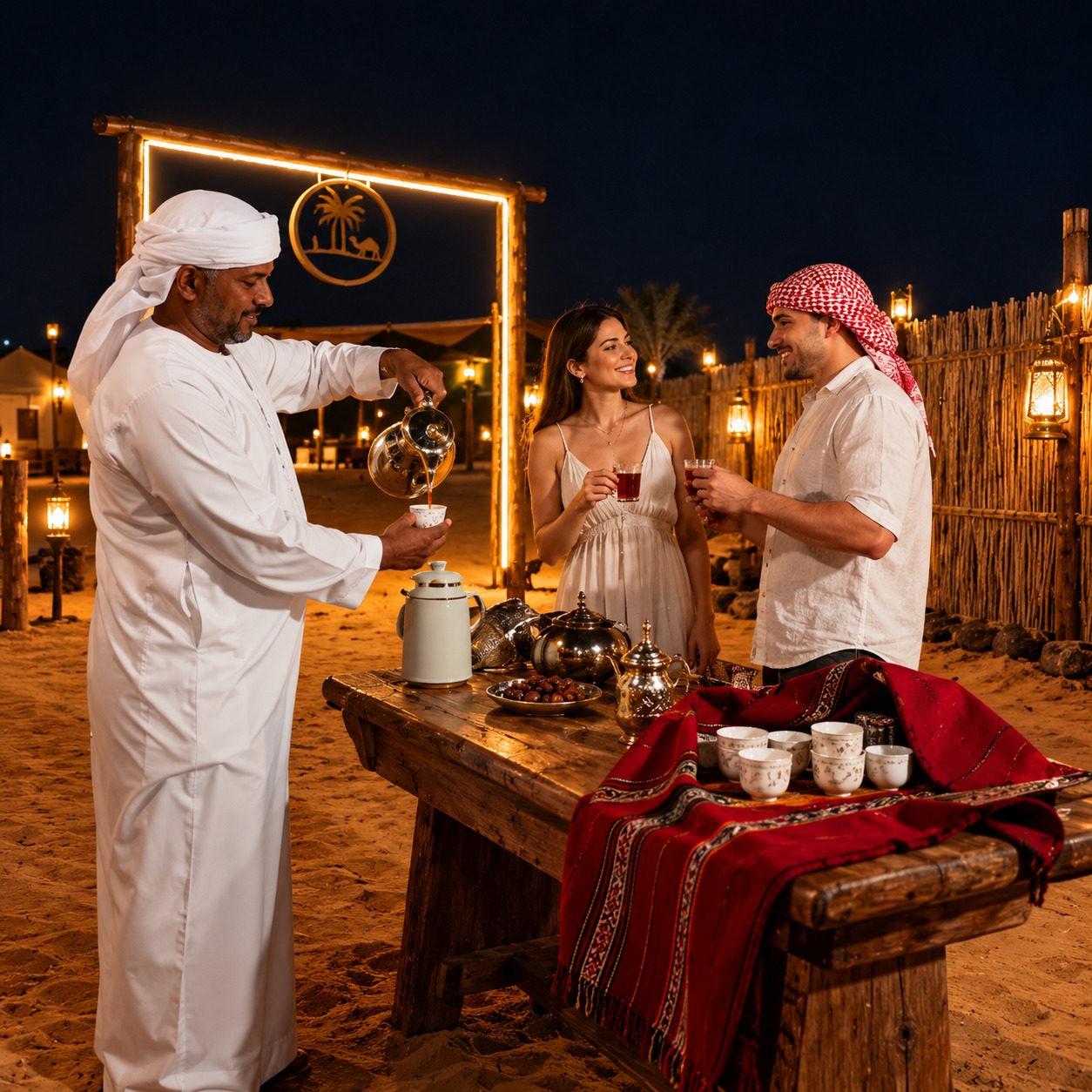 Overnight Desert Safari Dubai with traditional Bedouin camp